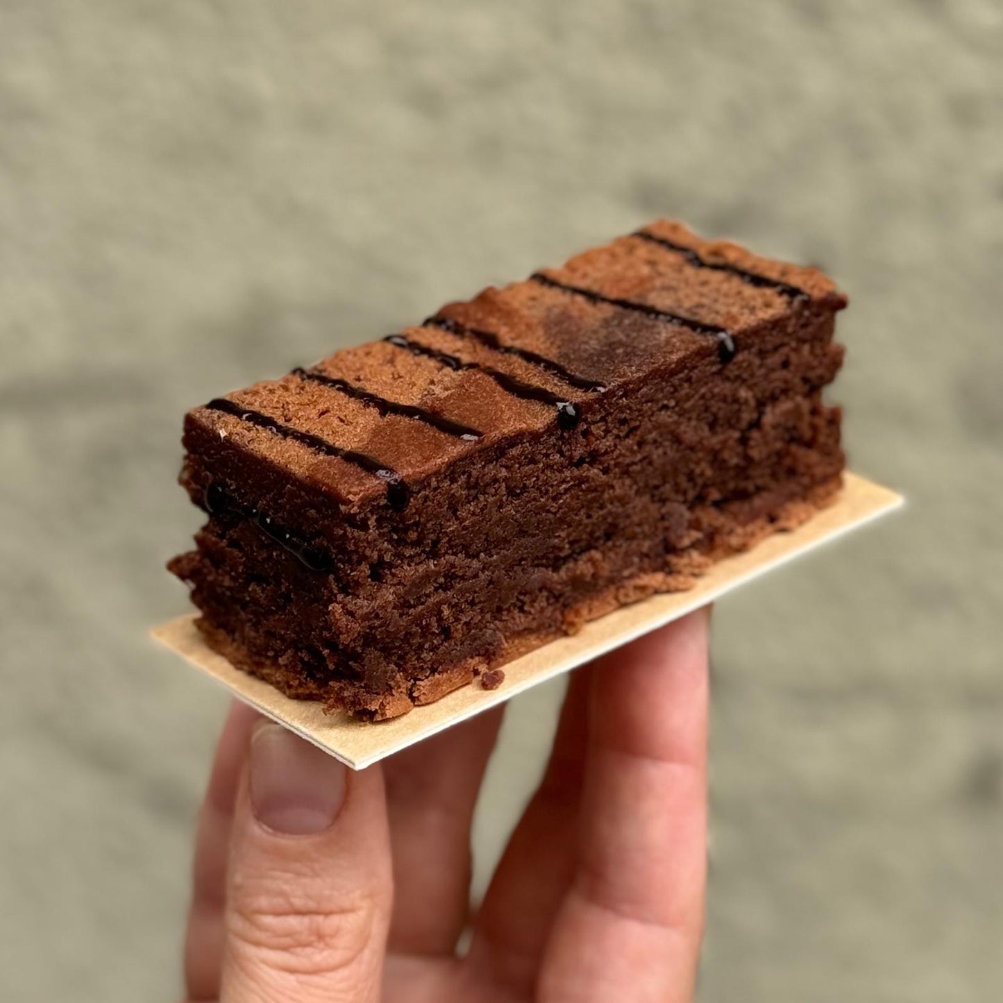 Fatia Bolo de Chocolate| Congelado | 10un