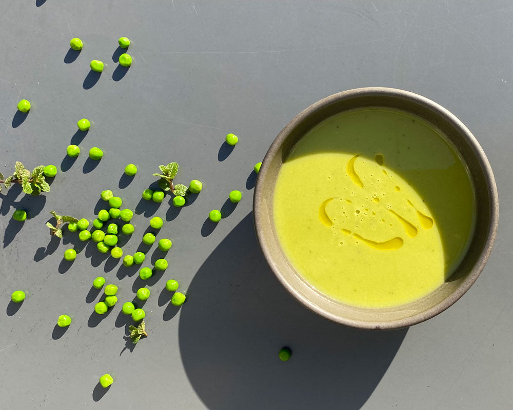 (vegan) Potato-free Pea and Mint Cream | refrigerated | 400g | 2 pax